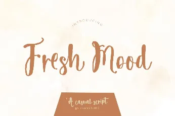 Fresh Mood font