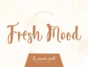 Fresh Mood font