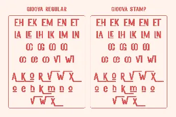 Gioova font