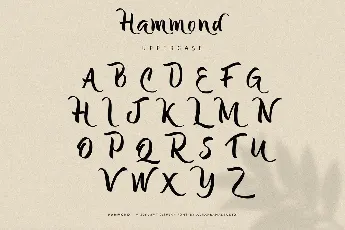 Hammond Free font