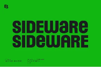 Sideware Trial font