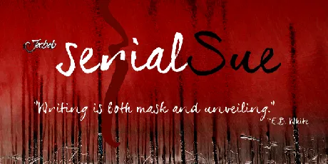 serial Sue TRIAL font