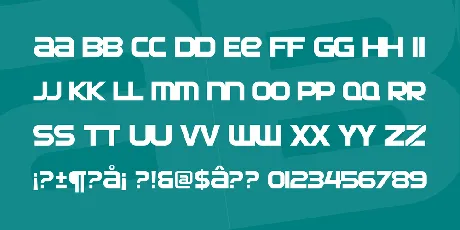 SF Automaton font