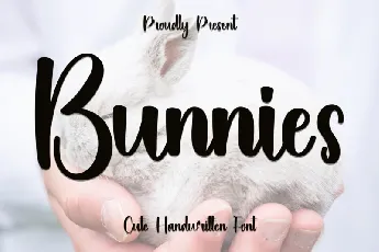 Bunnies font