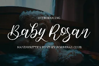 Baby Rosan font