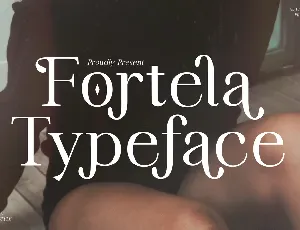 Fortela font