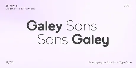 Galey font