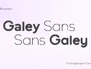 Galey font