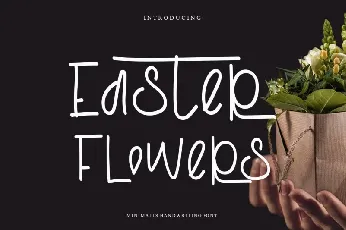 Easter Flowers font