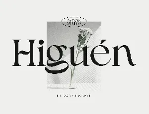 Higuen font