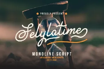 Selylotime font