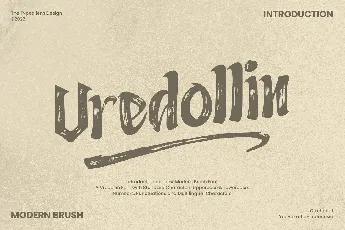 Vredollin font