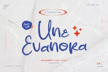 Une Evanora font