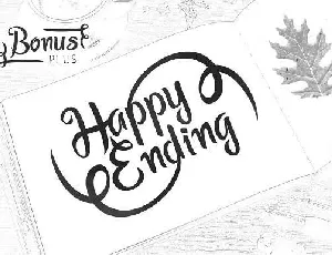 Happy Ending font