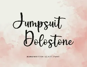 JumpsuitDolostone font