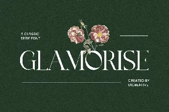 Glamorise font