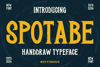 SPOTABE font