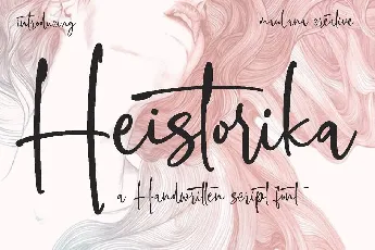 Heistorika font