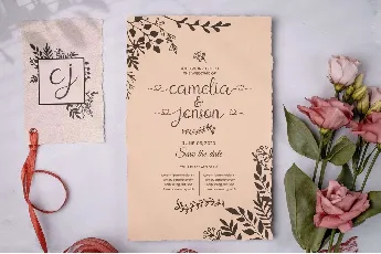 Romantic Couple font