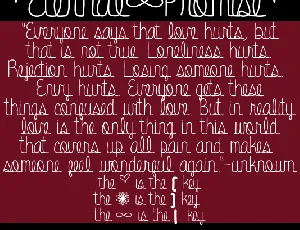 Eternal Promise font