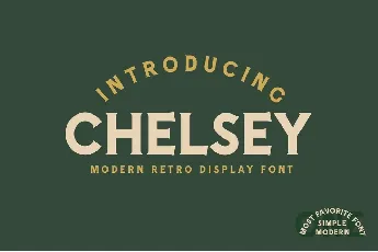 Chelsey font