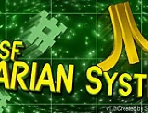 SF Atarian System font