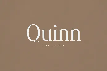 Quinn font