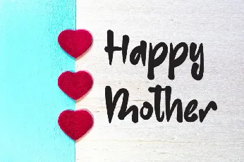 Motherâ€™s Day font