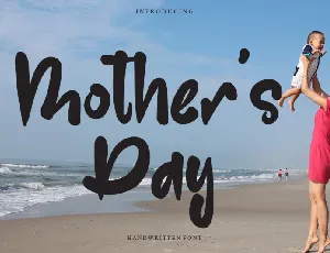 Motherâ€™s Day font