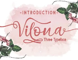 Vilona font