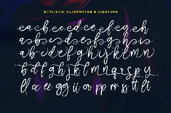 Belacios Brush font