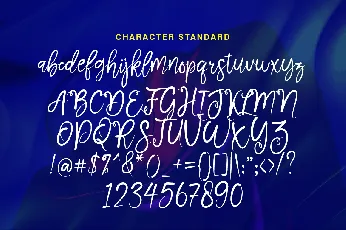 Belacios Brush font