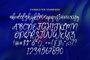 Belacios Brush font