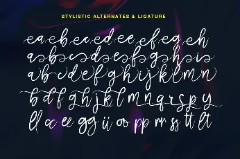 Belacios Brush font