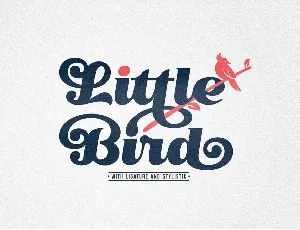 Little Bird font