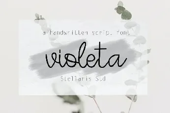 violeta font