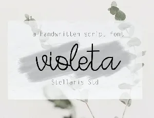 violeta font