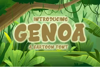 Genoa font