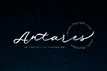 Antares font