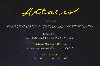 Antares font