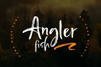 Angler fish font