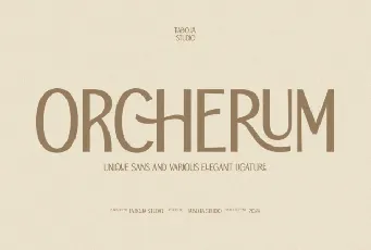 TBJ Orcherium font