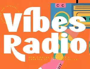 Vibes Radio font