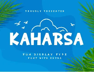 Kaharsa Display font