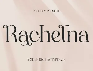 Rachelna font