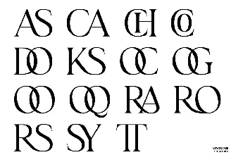 BronatteDisplay font