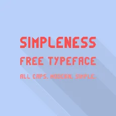 Simpleness-Regular font