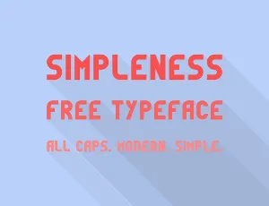 Simpleness-Regular font