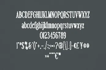 Paxton font