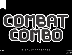 Combat Combo font